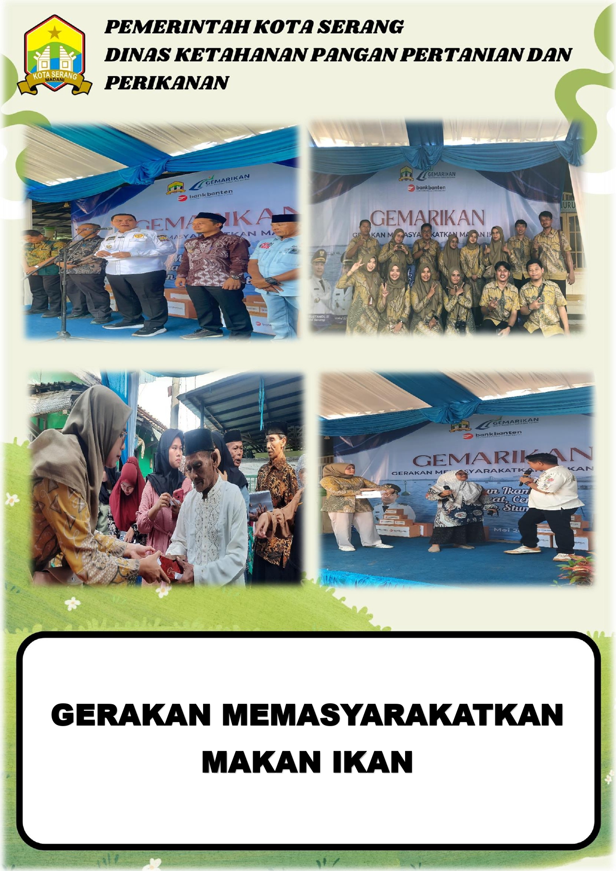 DKP3 Kota Serang Gelar Kegiatan GEMARIKAN di Kelurahan Banten, Kecamatan Kasemen