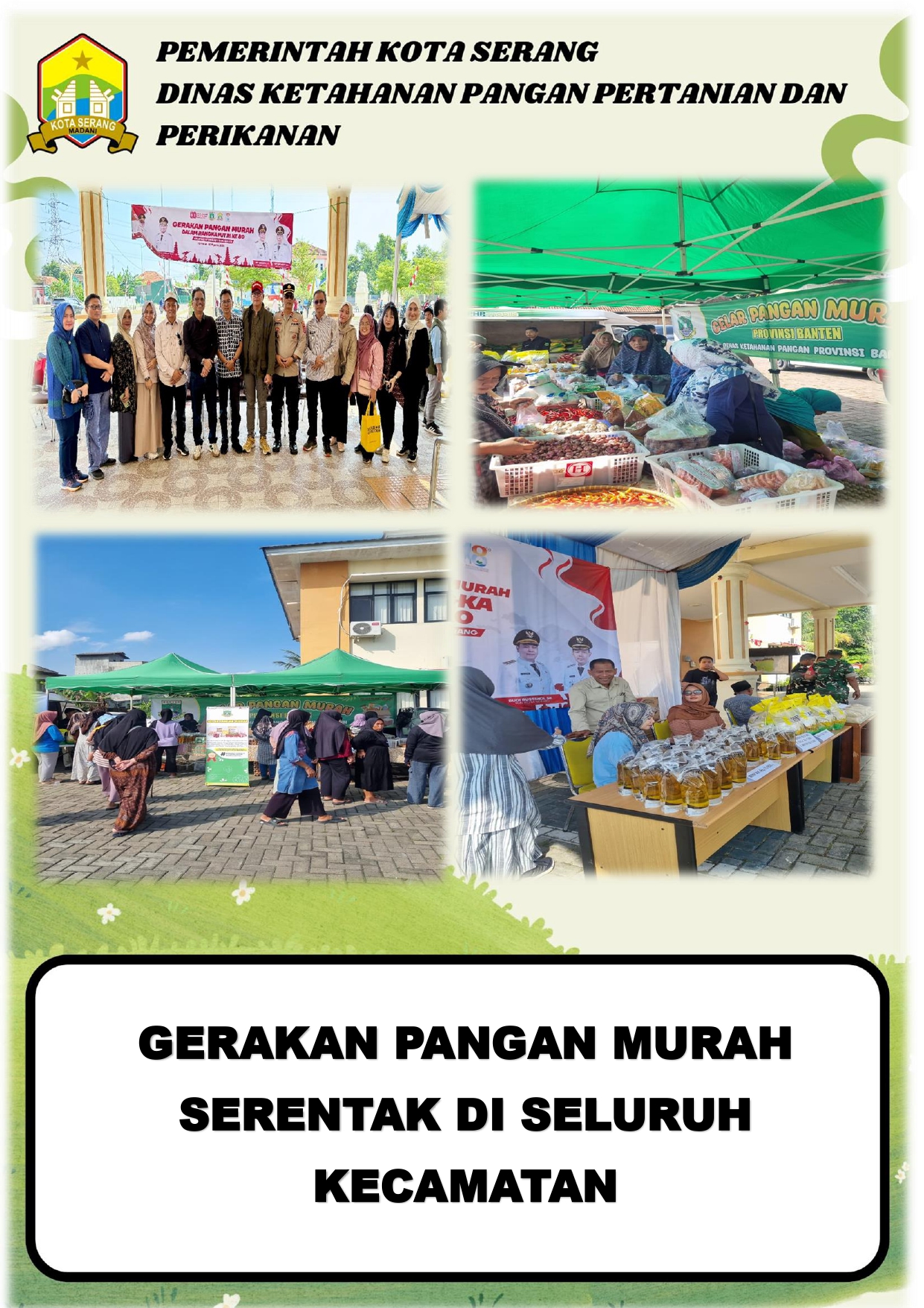 GERAKAN PANGAN MURAH SERENTAK DI SELURUH KECAMATAN KOTA SERANG
