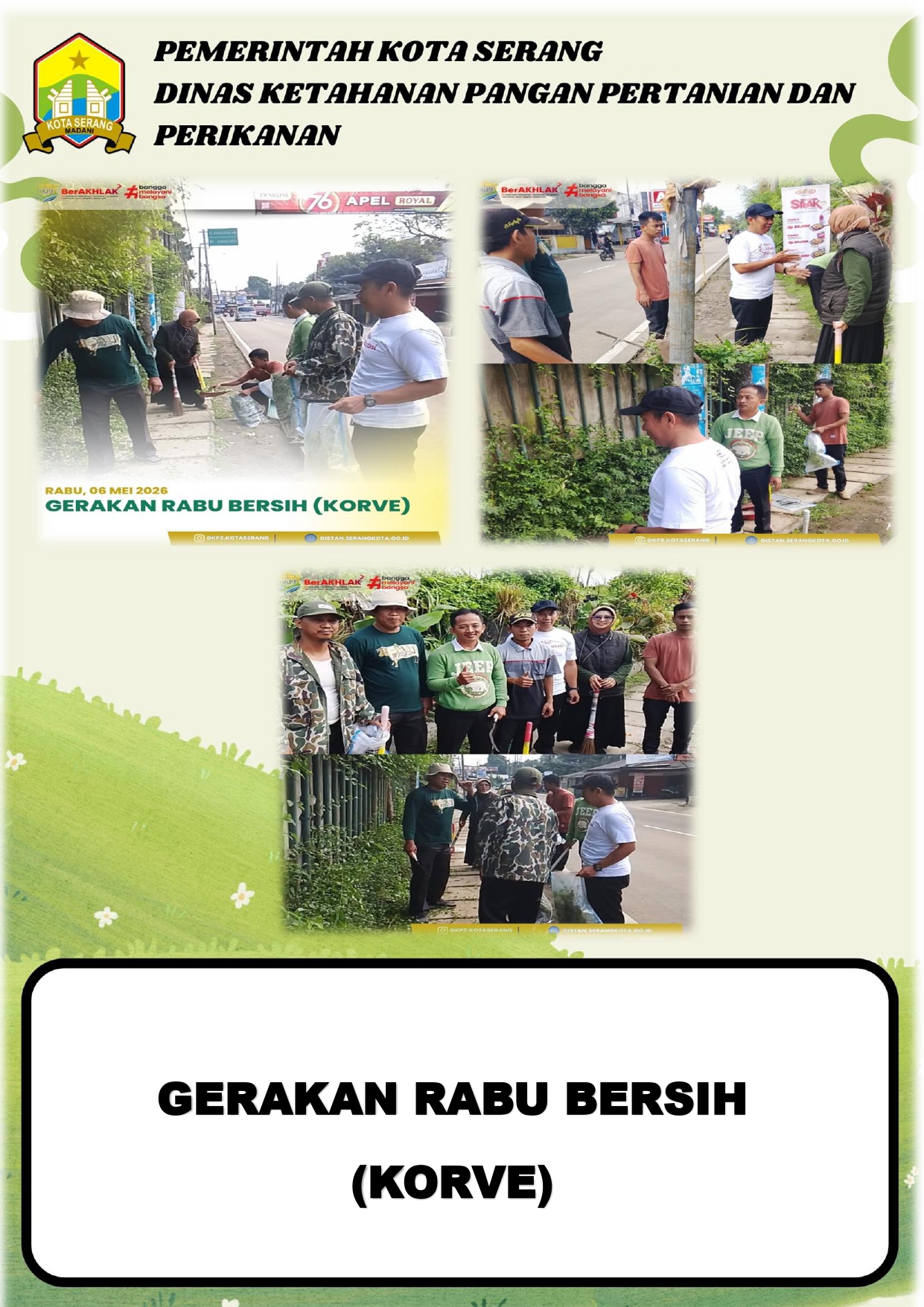GERAKAN RABU BERSIH (KORVE)