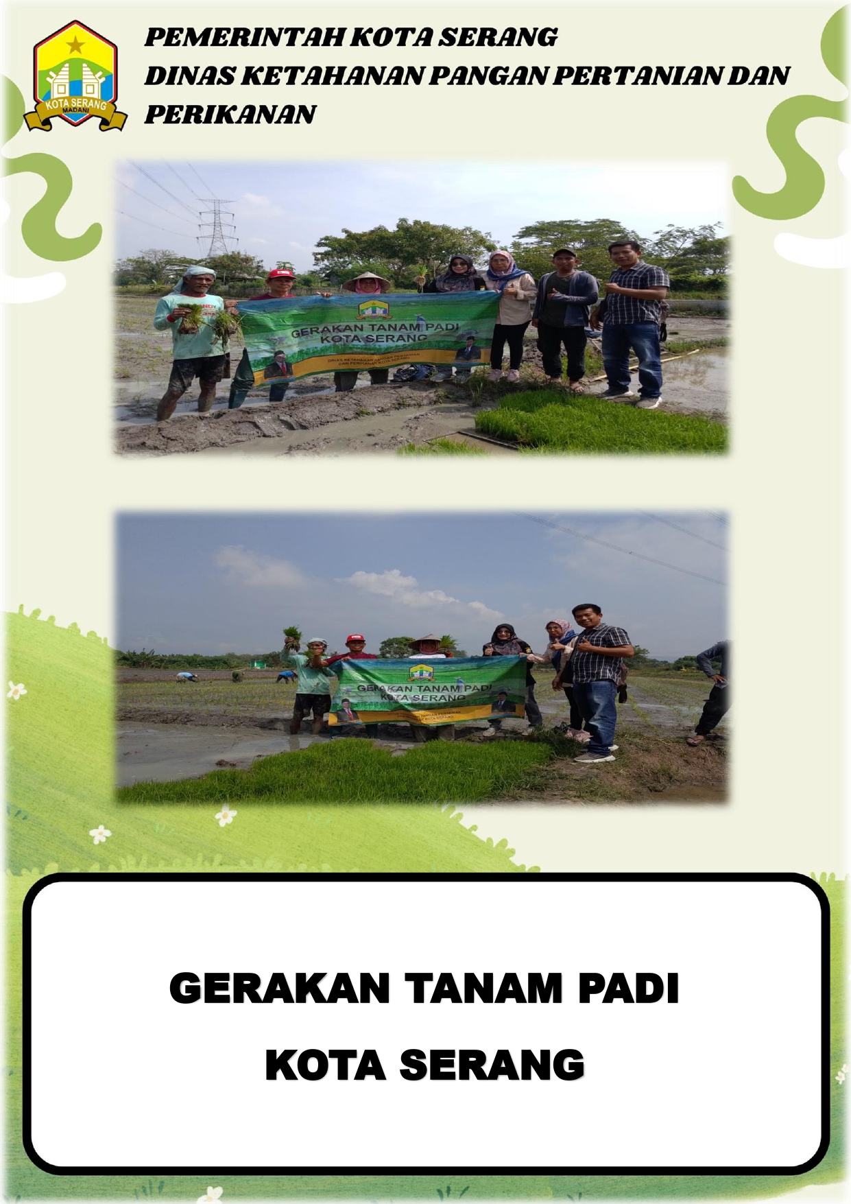 Gerakan Tanam Padi di Kota Serang Dorong Produktivitas dan Swasembada Pangan