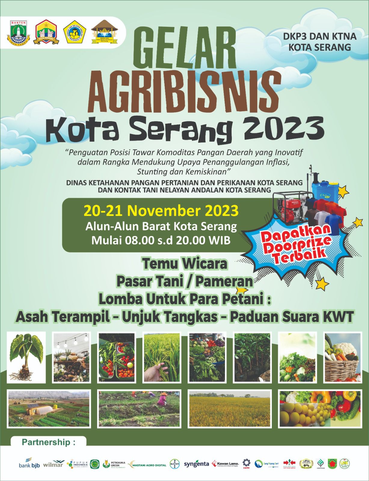 GELAR AGRIBISNIS Kota Serang 20-21 November 2023
