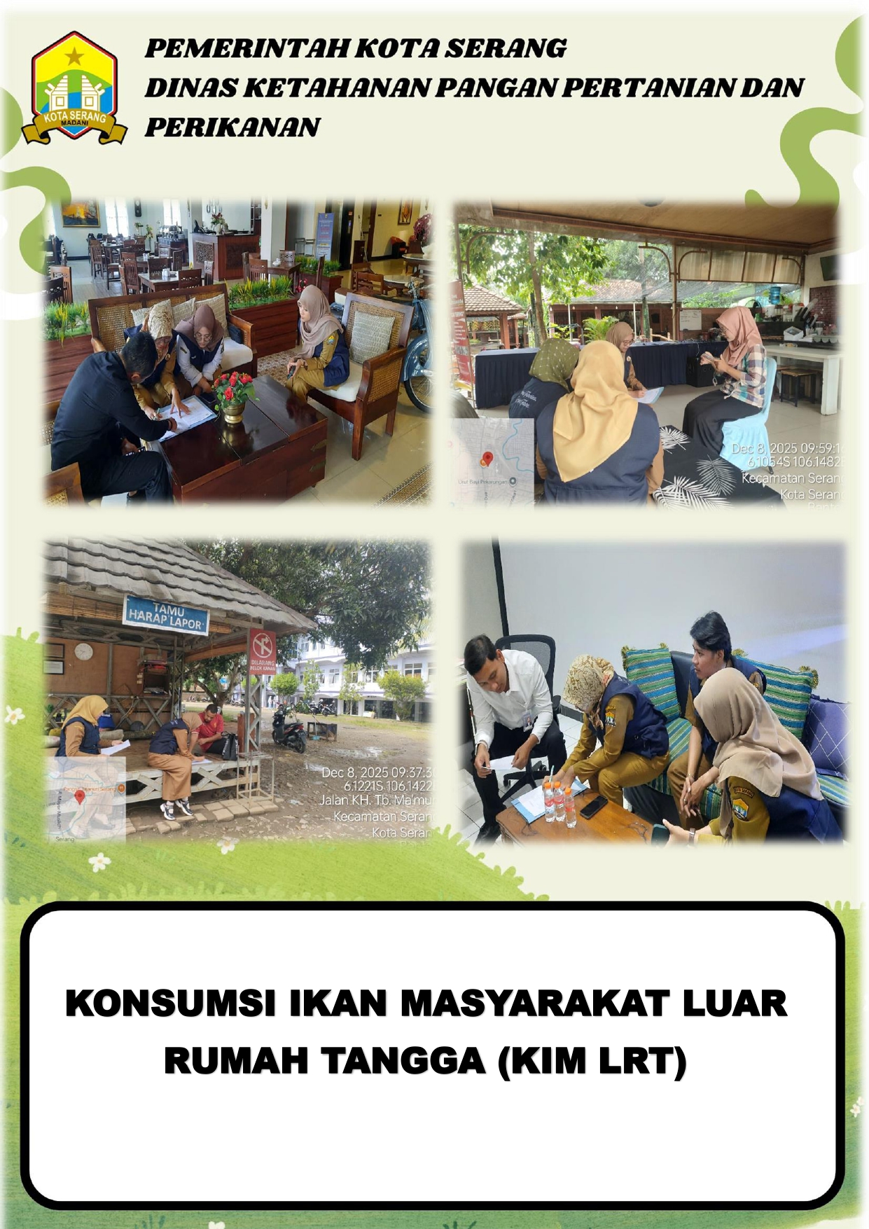 Konsumsi Ikan Masyarakat Luar Rumah Tangga (KIM LRT)