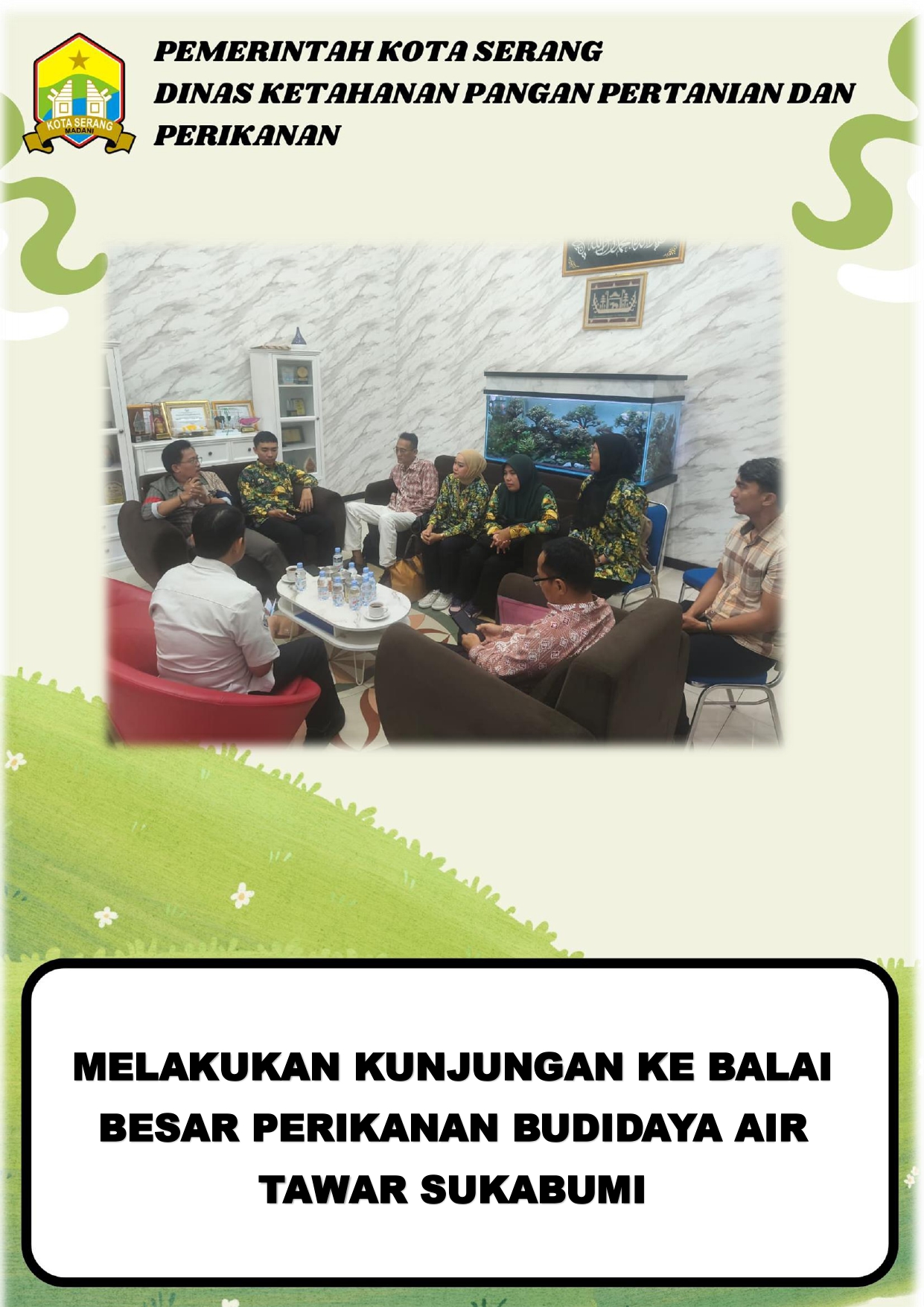 Melakukan Kunjungan ke Balai Besar Perikanan Budidaya Air Tawar Sukabumi dalam Rangka Studi Banding Pengelolaan Balai Benih Ikan