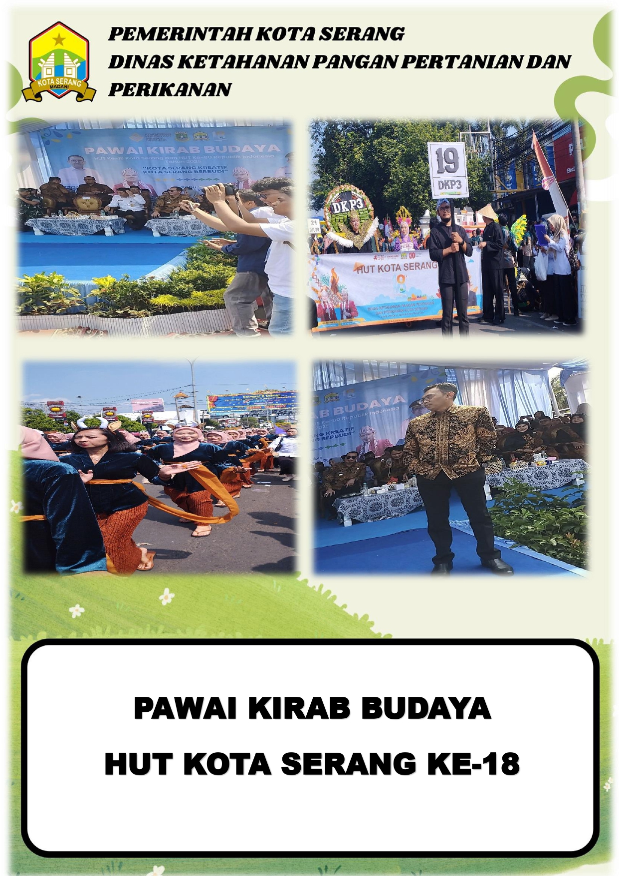 Pawai Kirab Budaya HUT Kota Serang ke-18