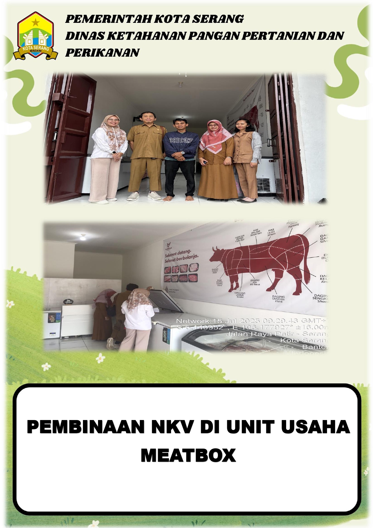 Pembinaan NKV di Unit Usaha Meatbox