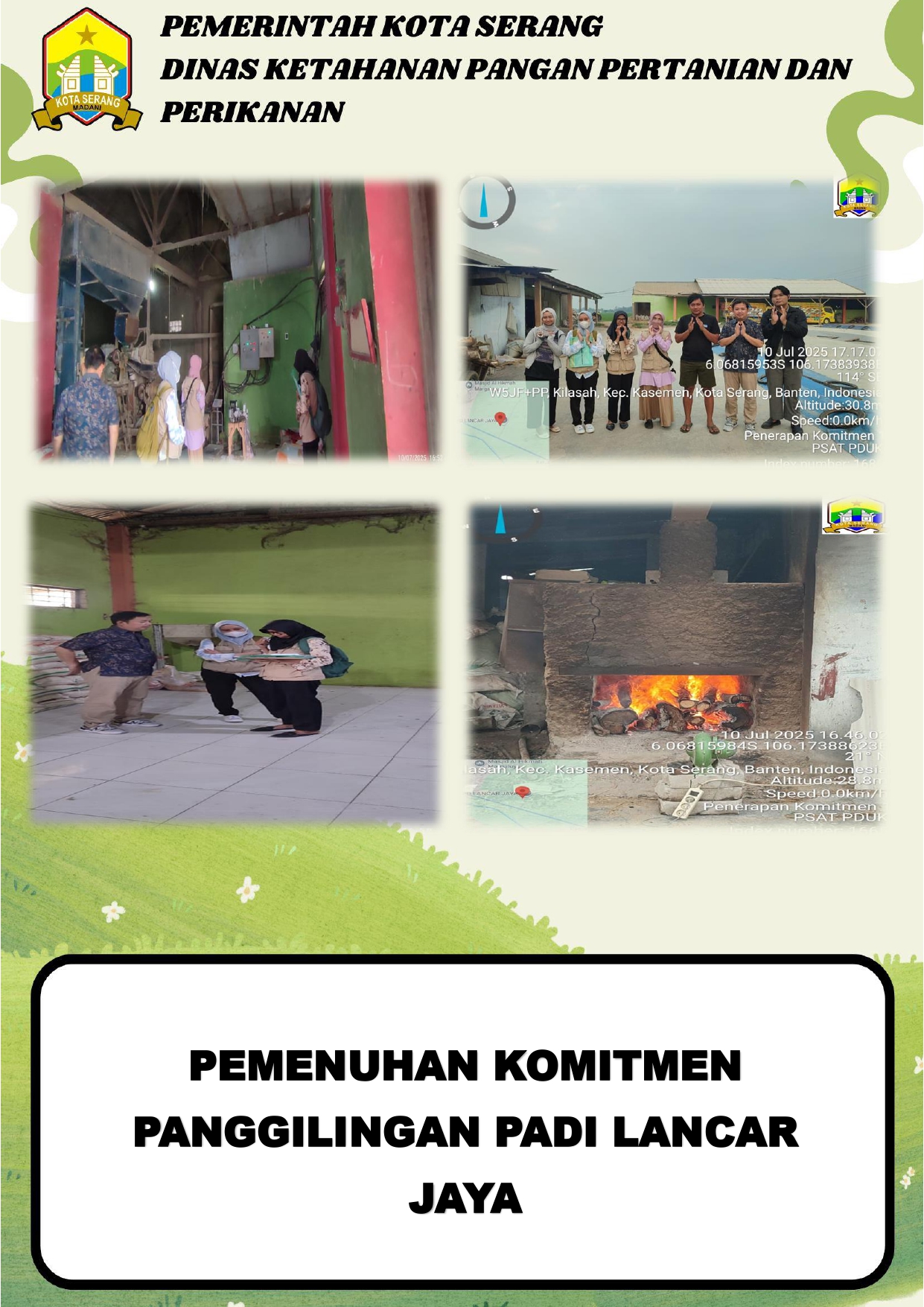 Pemenuhan Komitmen Penggilingan Padi Lancar Jaya: Wujud Kepatuhan Terhadap Standar Keamanan Pangan Segar