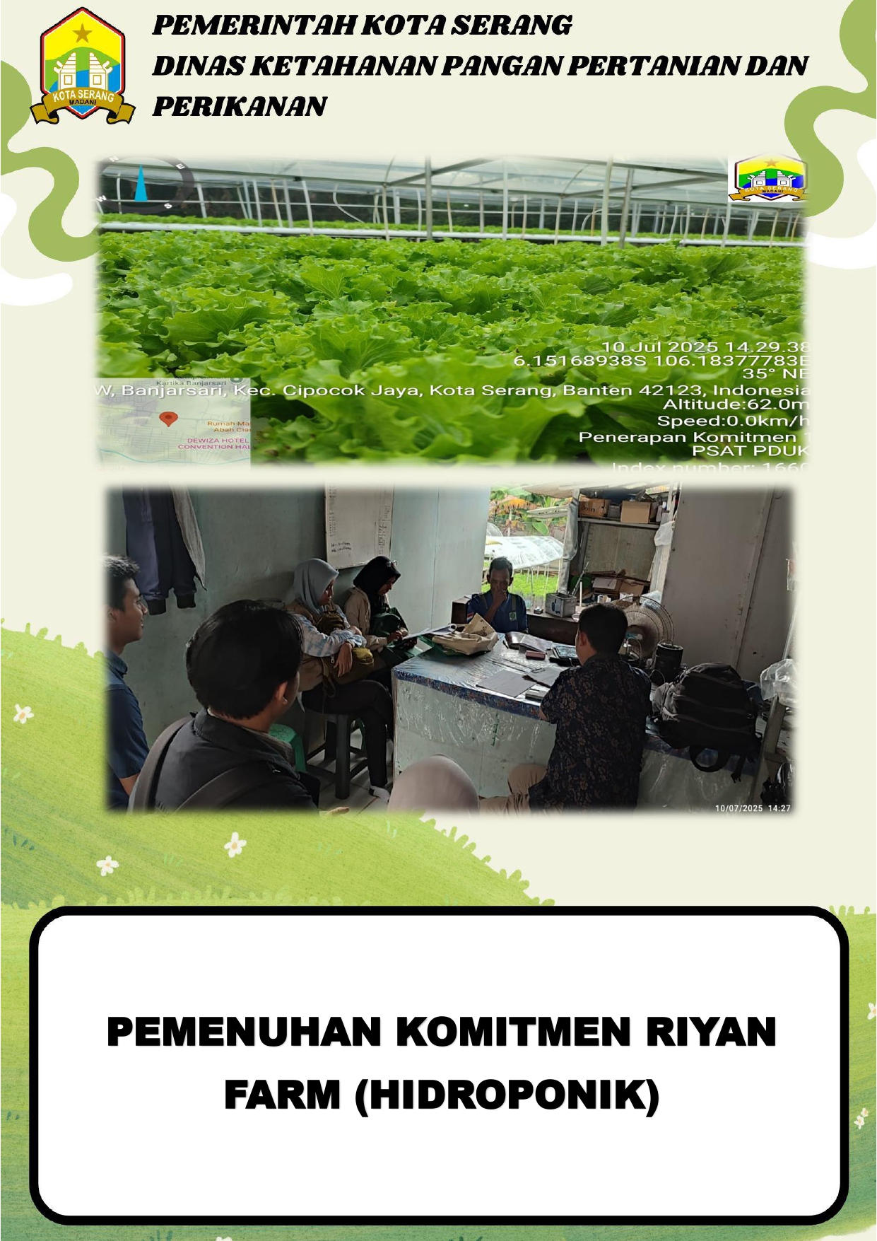 Pemenuhan Komitmen Keamanan Pangan oleh Riyan Farm (Hidroponik): Upaya Menuju Produk PSAT yang Aman dan Berkualitas