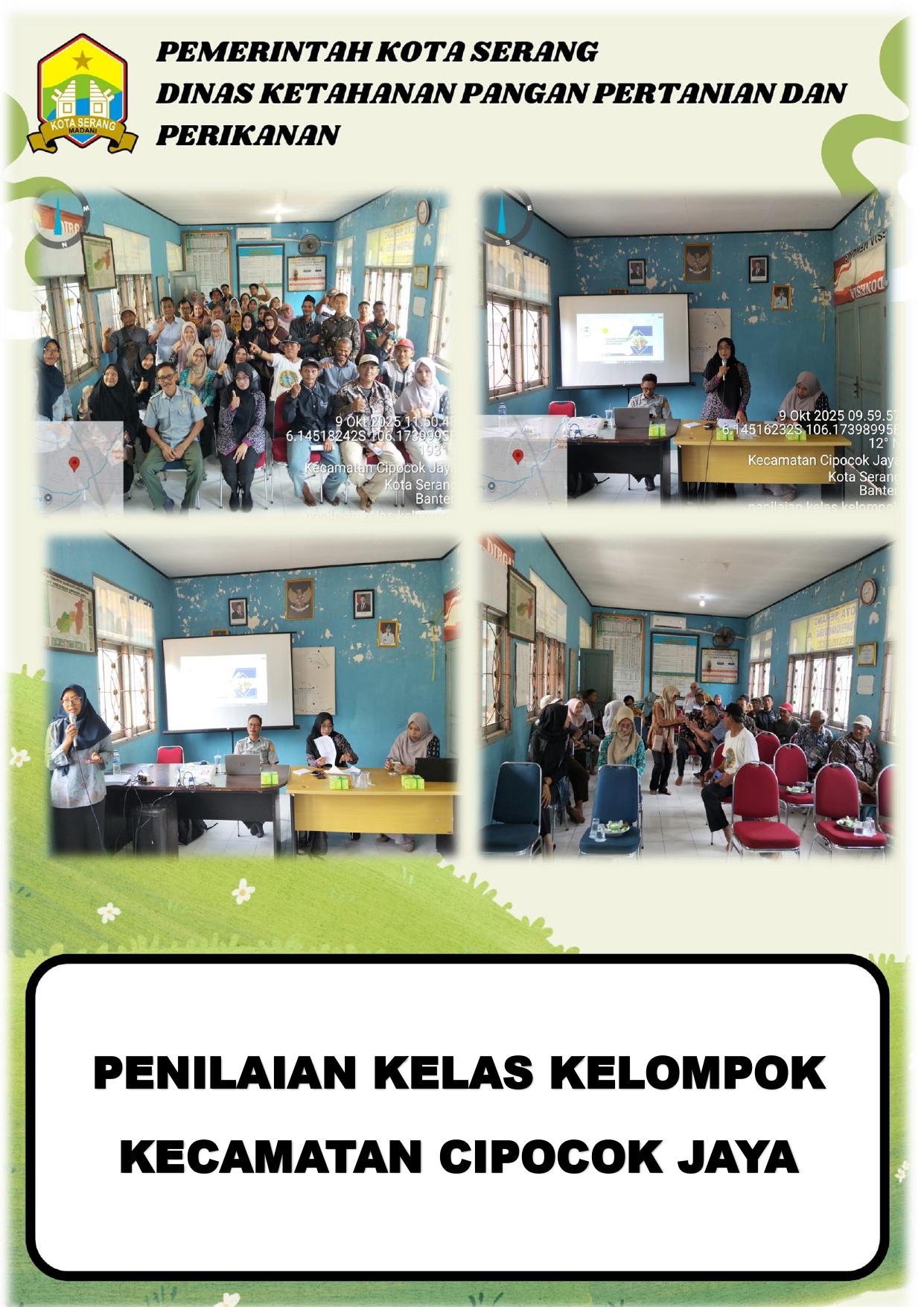 Penilaian Kelas Kelompok Tani di Kecamatan Cipocok Jaya, Kota Serang