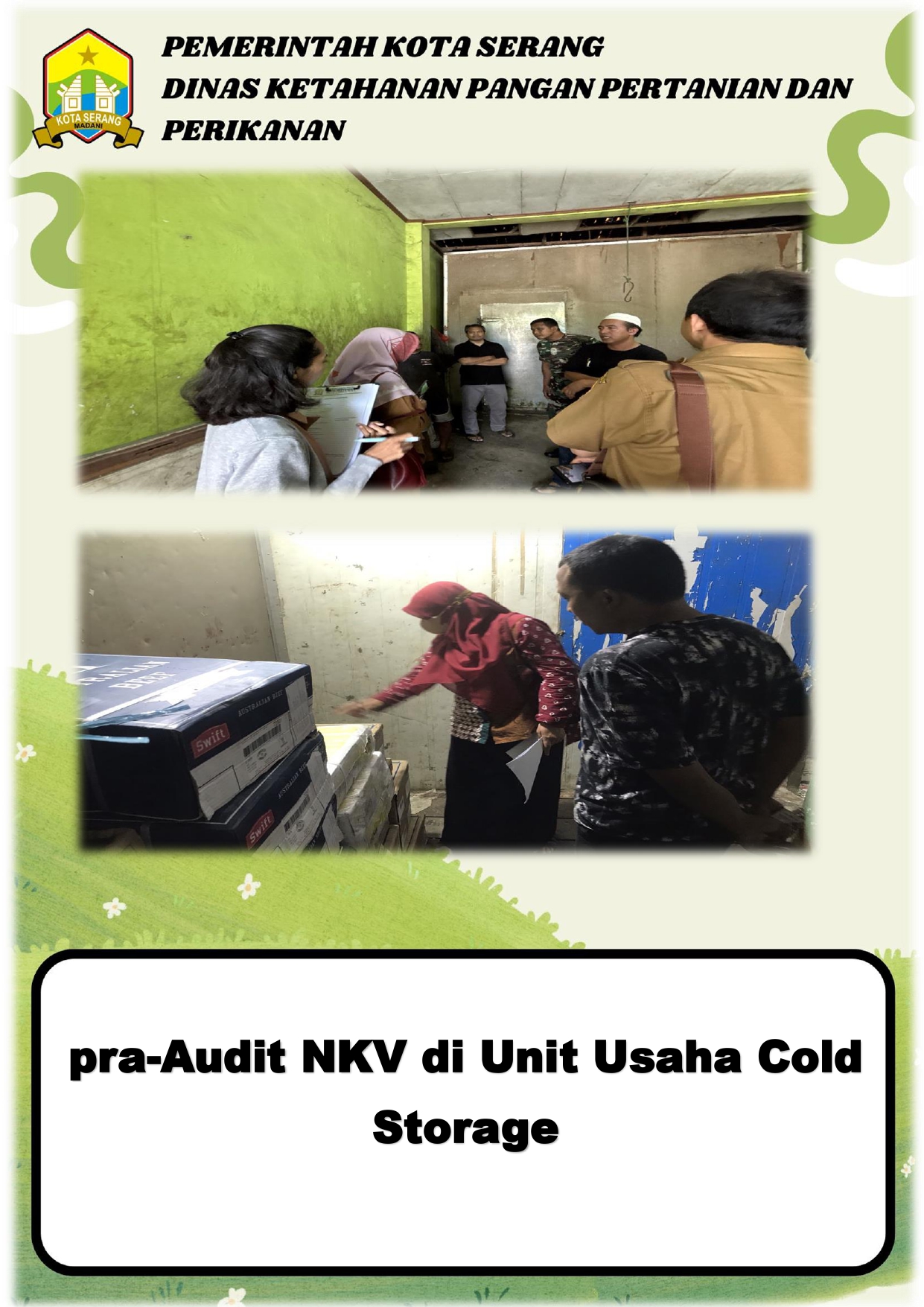 Pra-Audit NKV di Unit Usaha Cold Storage
