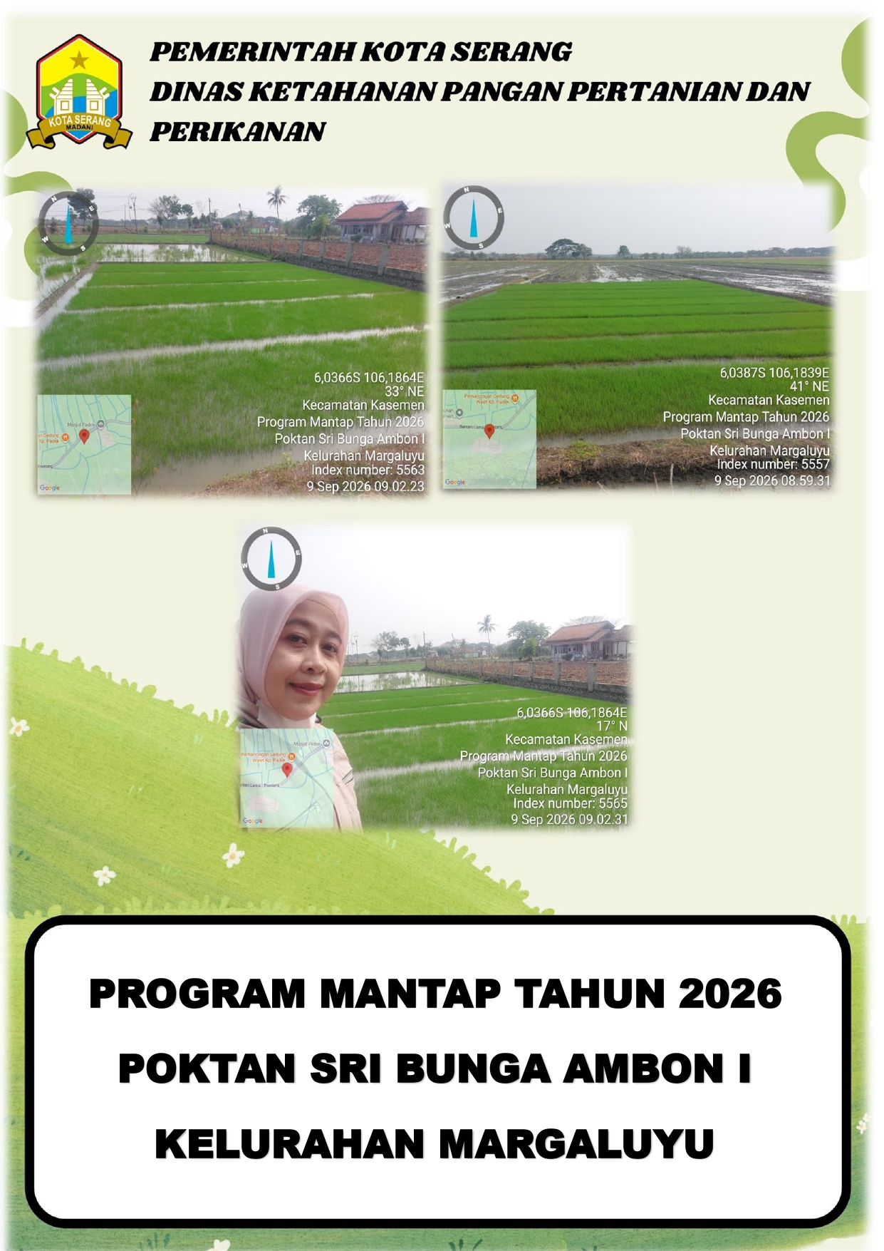 PROGRAM MANTAP TAHUN 2026 POKTAN SRI BUNGA AMBON 1 KELURAHAN MARGALUYU