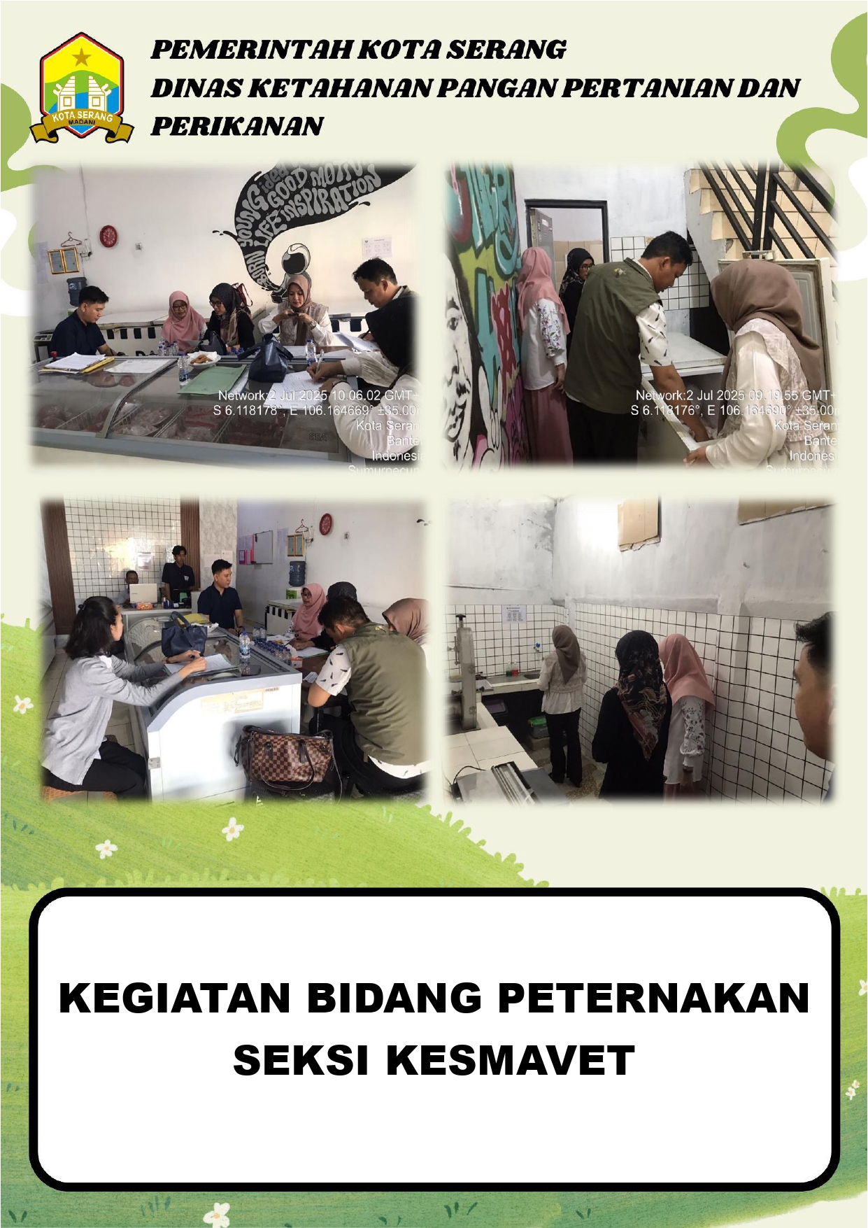 Audit NKV di Unit Usaha “From Rumah Meatshop” oleh DKP3 Kota Serang dan Dinas Pertanian Provinsi Banten: Upaya Menjamin Keamanan Pangan Asal Hewan