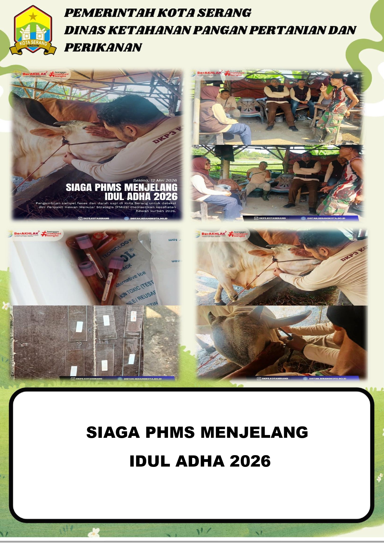 SIAGA PHMS MENJELANG IDUL ADHA 2026