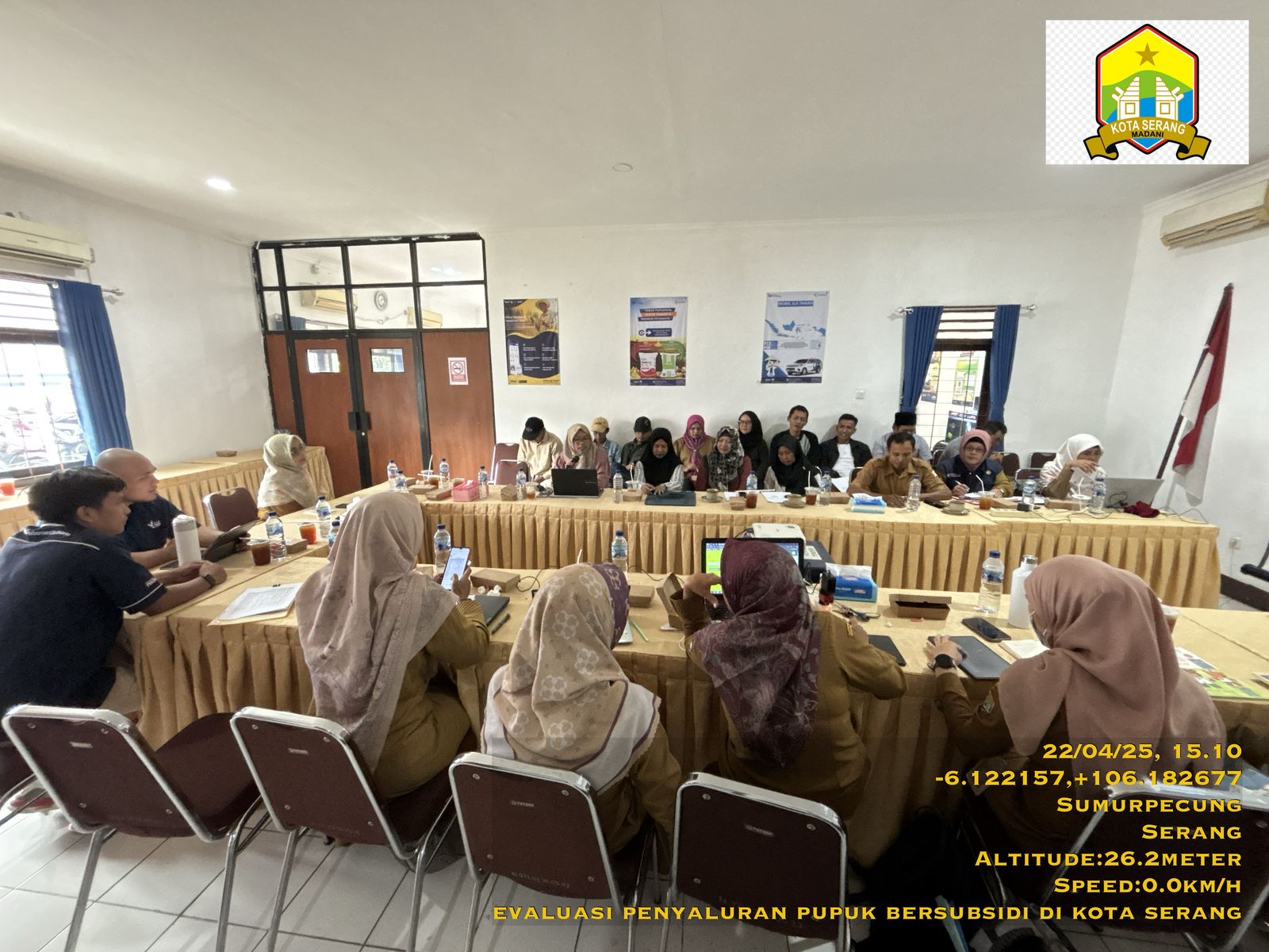 Evaluasi Penyaluran Pupuk Bersubsidi di Kota Serang oleh DKP3 Bidang Pertanian dan Penyuluhan