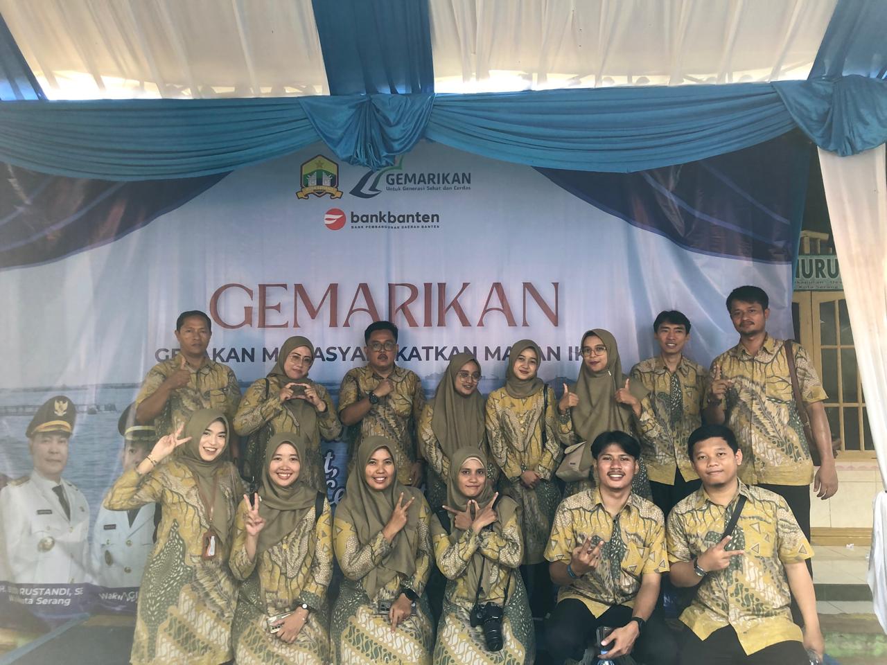 DKP3 Kota Serang Gelar Kegiatan GEMARIKAN di Kelurahan Banten, Kecamatan Kasemen