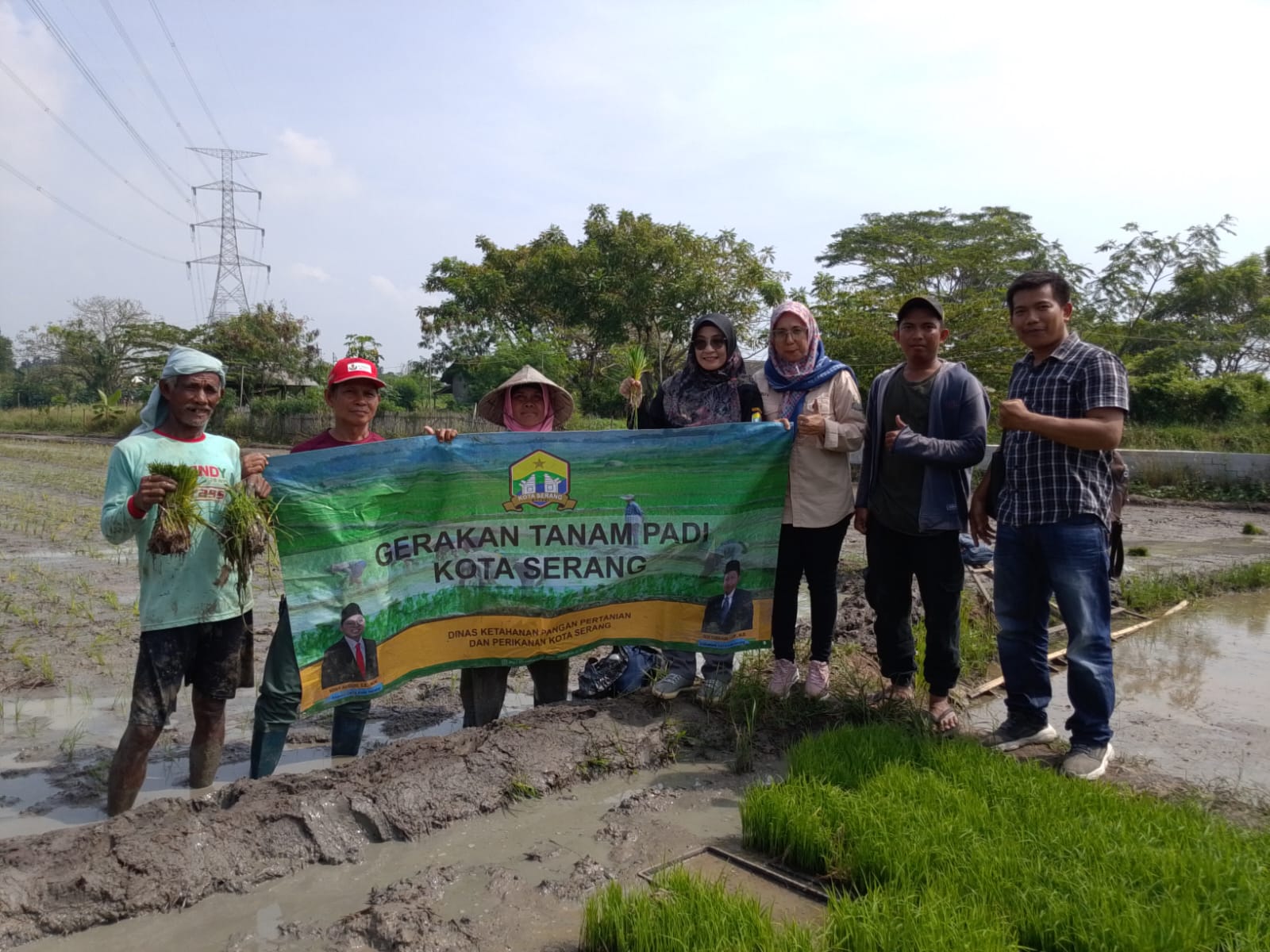 Gerakan Tanam Padi di Kota Serang Dorong Produktivitas dan Swasembada Pangan