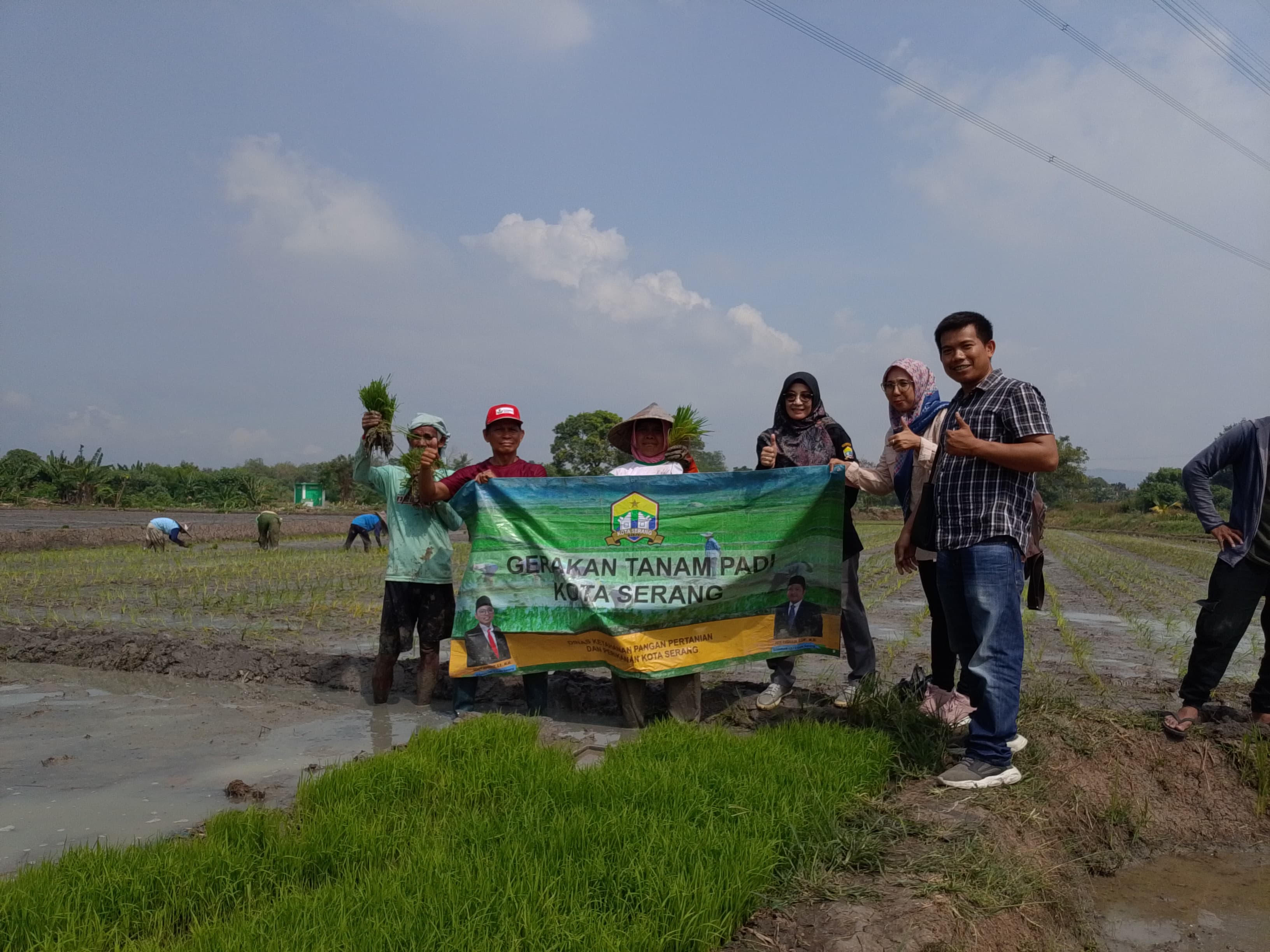 Gerakan Tanam Padi di Kota Serang Dorong Produktivitas dan Swasembada Pangan