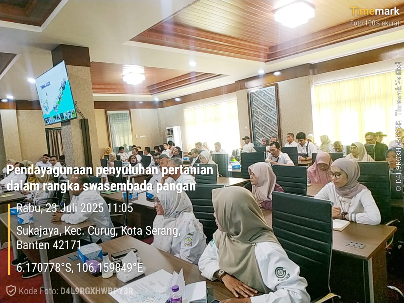Pendayagunaan Penyuluhan Pertanian dalam Rangka Mendukung Swasembada Pangan di Kota Serang