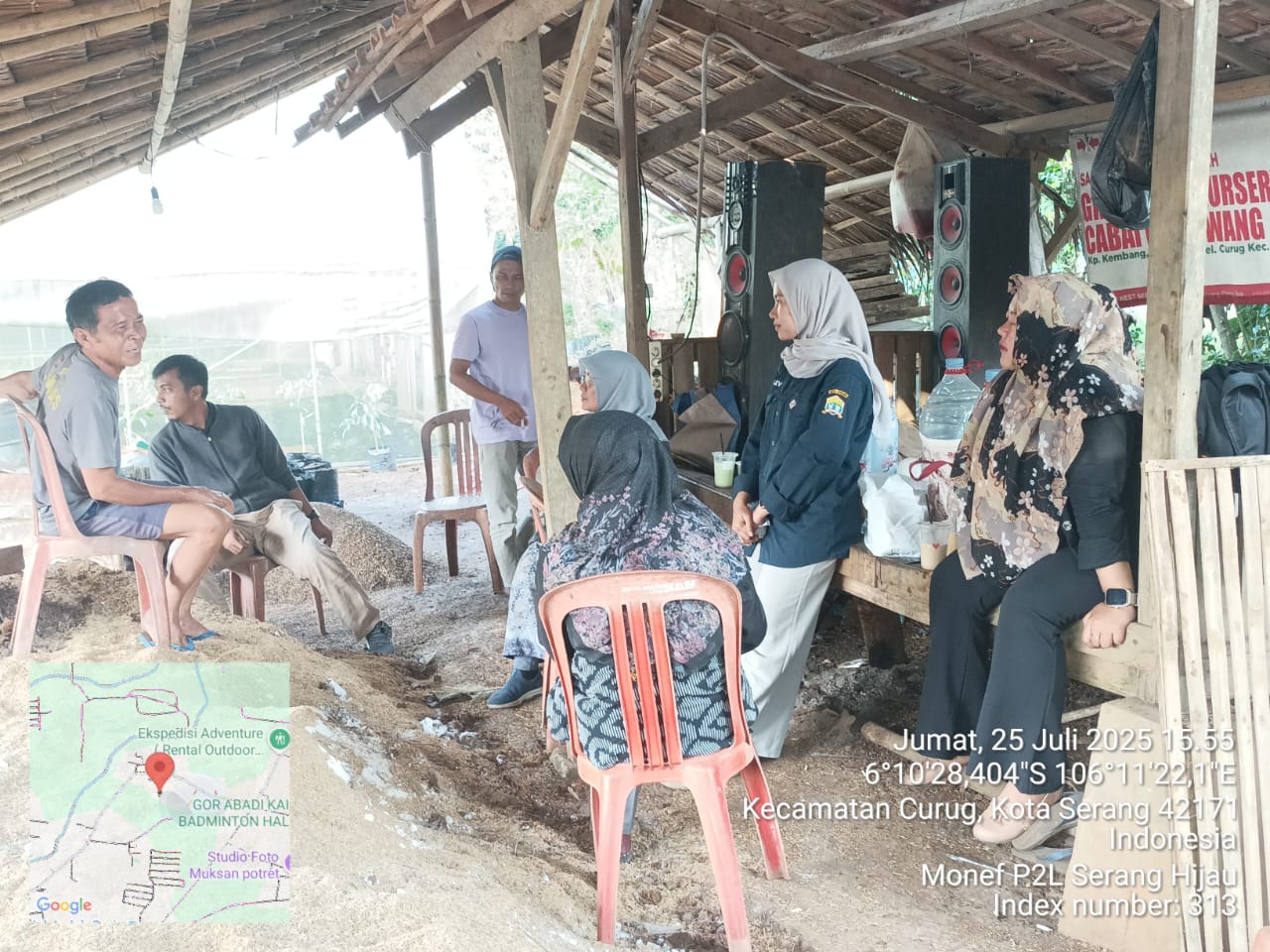 Monev P2L Serang Hijau: Dorong Kemandirian Pangan Keluarga dan Lingkungan Hijau Berkelanjutan