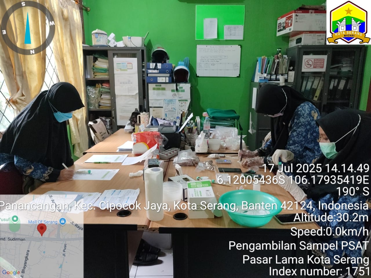 PENGAMBILAN SAMPEL DAN PENGUJIAN PSAT