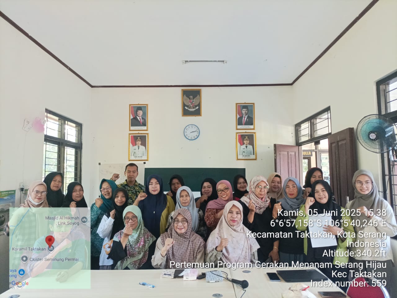 PERTEMUAN PROGRAM GERAKAN MENANAM SERANG HIJAU