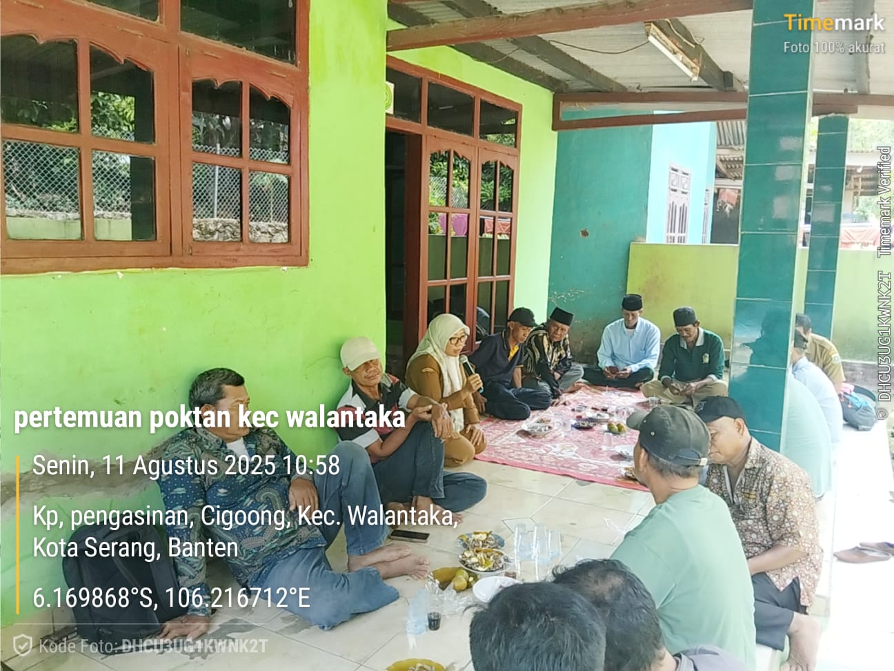 Pertemuan Kelompok Tani Kecamatan Walantaka