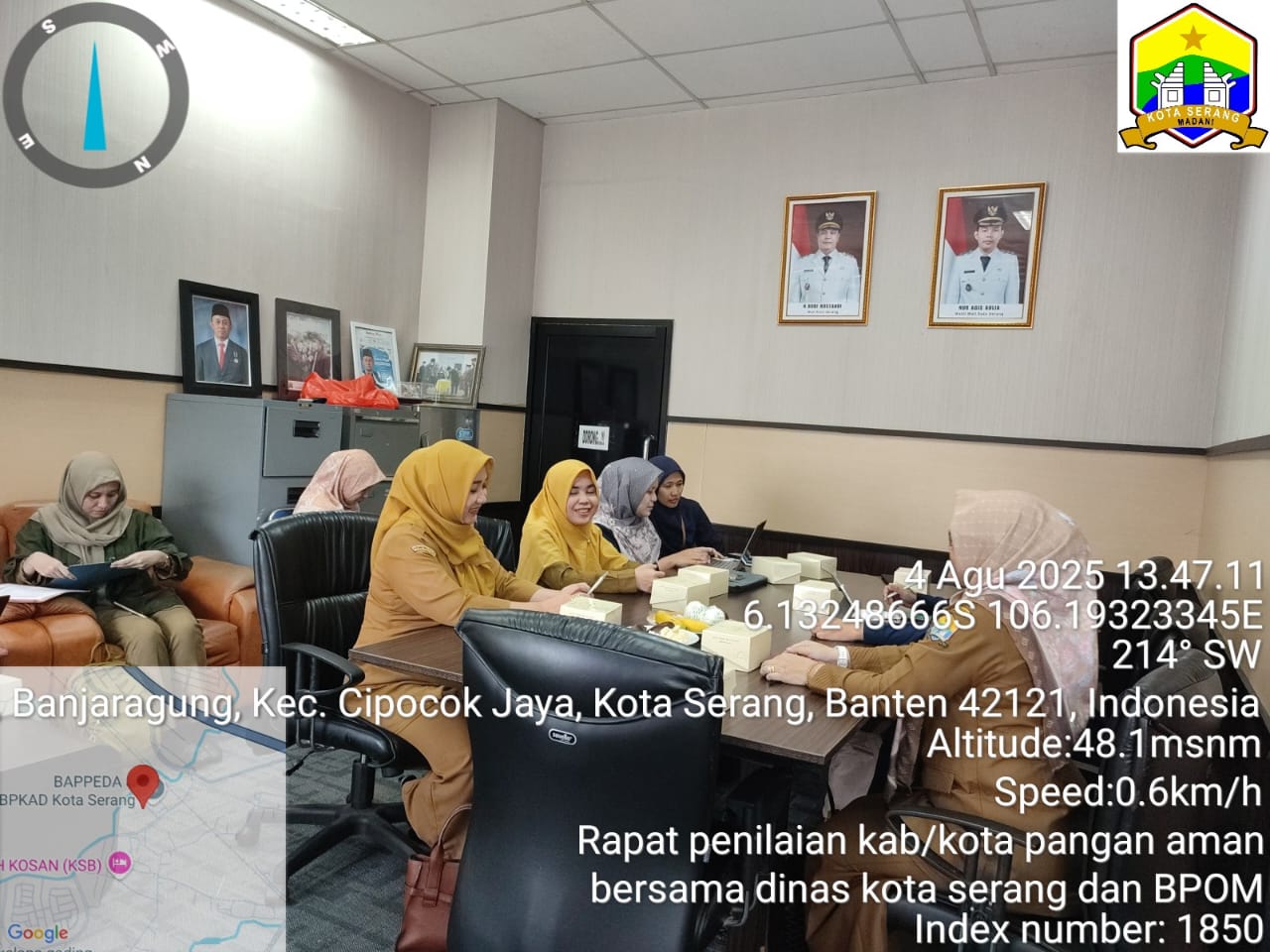 Rapat Koordinasi Penilaian Kabupaten/Kota Pangan Aman