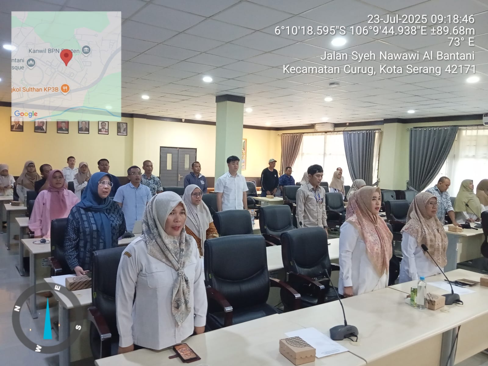 Pertemuan Koordinasi Kelembagaan Keamanan Pangan Segar Asal Tumbuhan (PSAT) Distapang Provinsi Banten