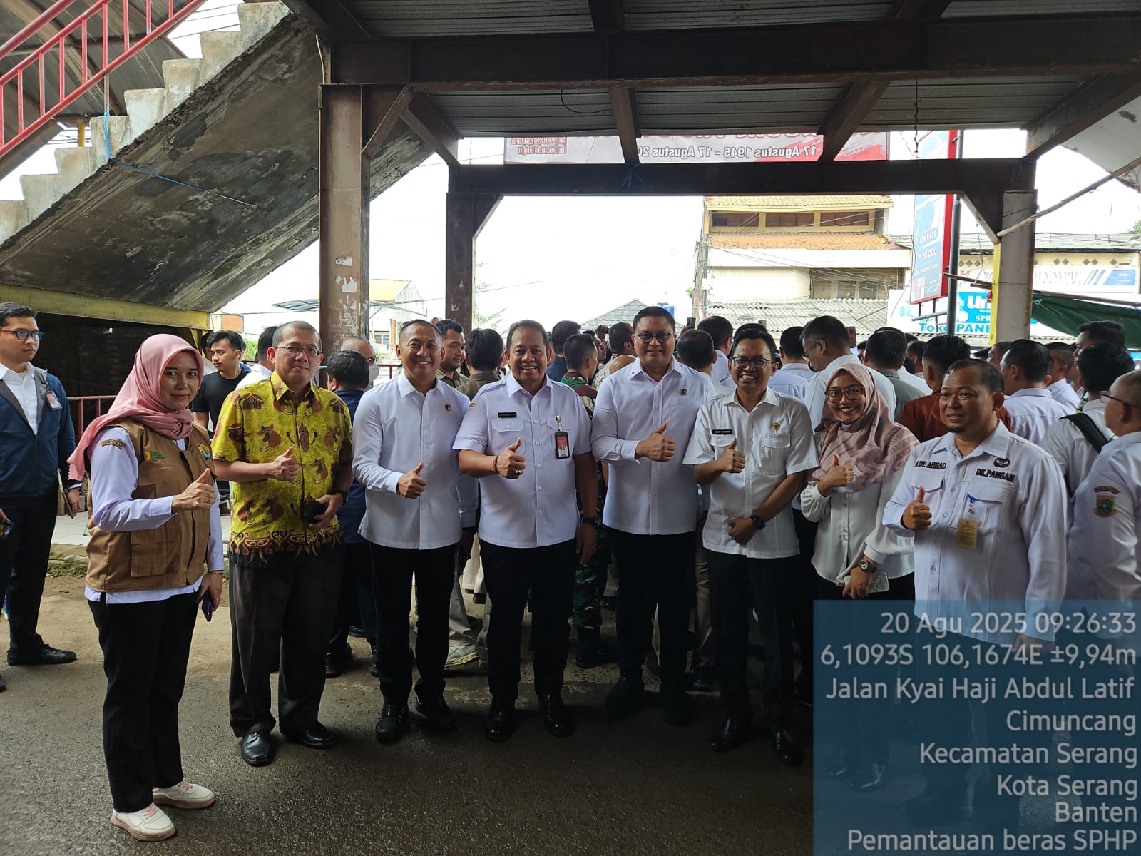 Pemantauan Beras SPHP ke Pasar Rau dan Ritel Bersama Kemendagri, Bapanas, Gubernur, dan Wali Kota