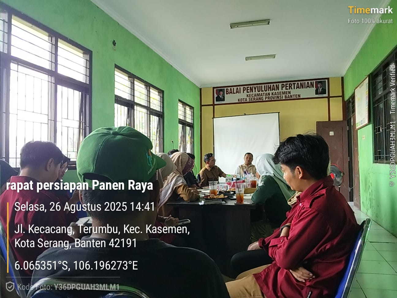 RAPAT PERSIAPAN PANEN RAYA