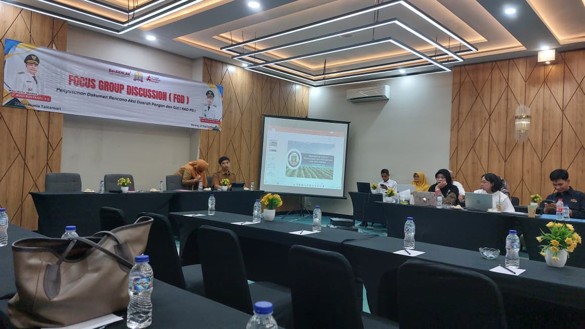 FGD Penyusunan RAD-PG di Hotel Nunia