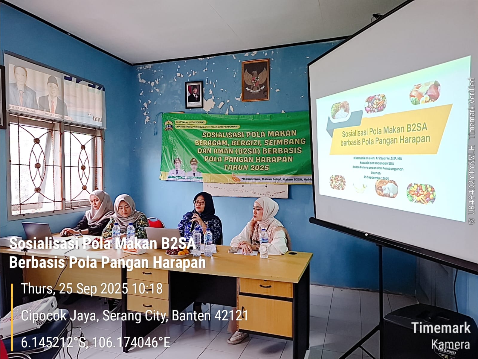 Sosialisasi Pola Makan B2SA Berbasis Pola Pangan Harapan
