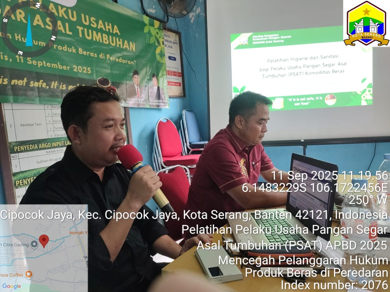 Pelatihan Pelaku Usaha Pangan Segar Asal Tumbuhan