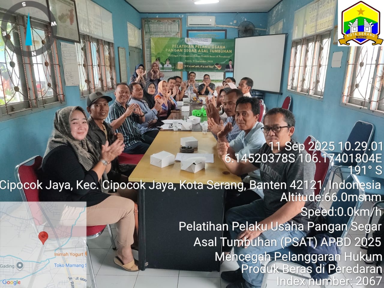Pelatihan Pelaku Usaha Pangan Segar Asal Tumbuhan