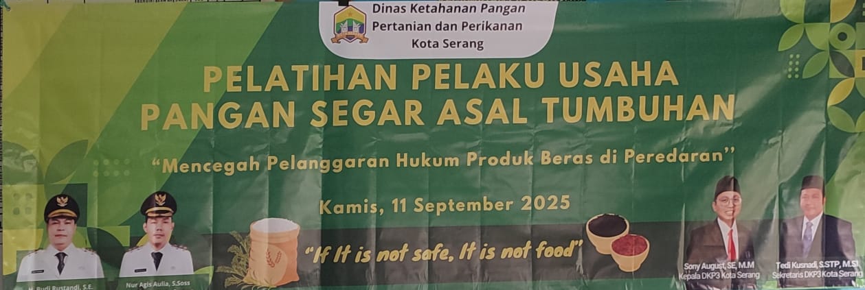 Pelatihan Pelaku Usaha Pangan Segar Asal Tumbuhan