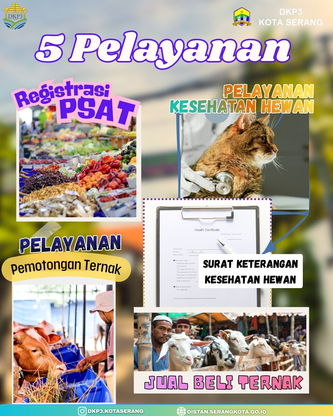 5 PELAYANAN DKP3 KOTA SERANG