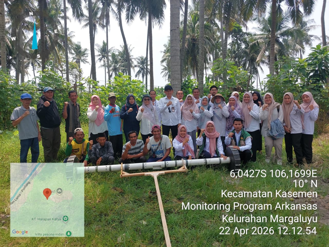 KEGIATAN MONITORING PROGRAM ARKANSA KELURAHAN MARGALUYU