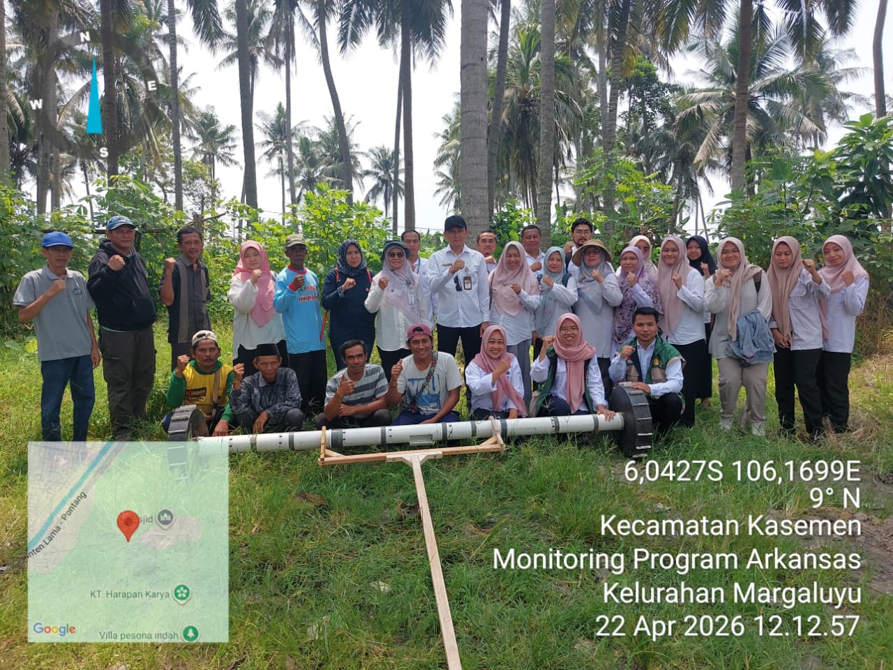 KEGIATAN MONITORING PROGRAM ARKANSA KELURAHAN MARGALUYU