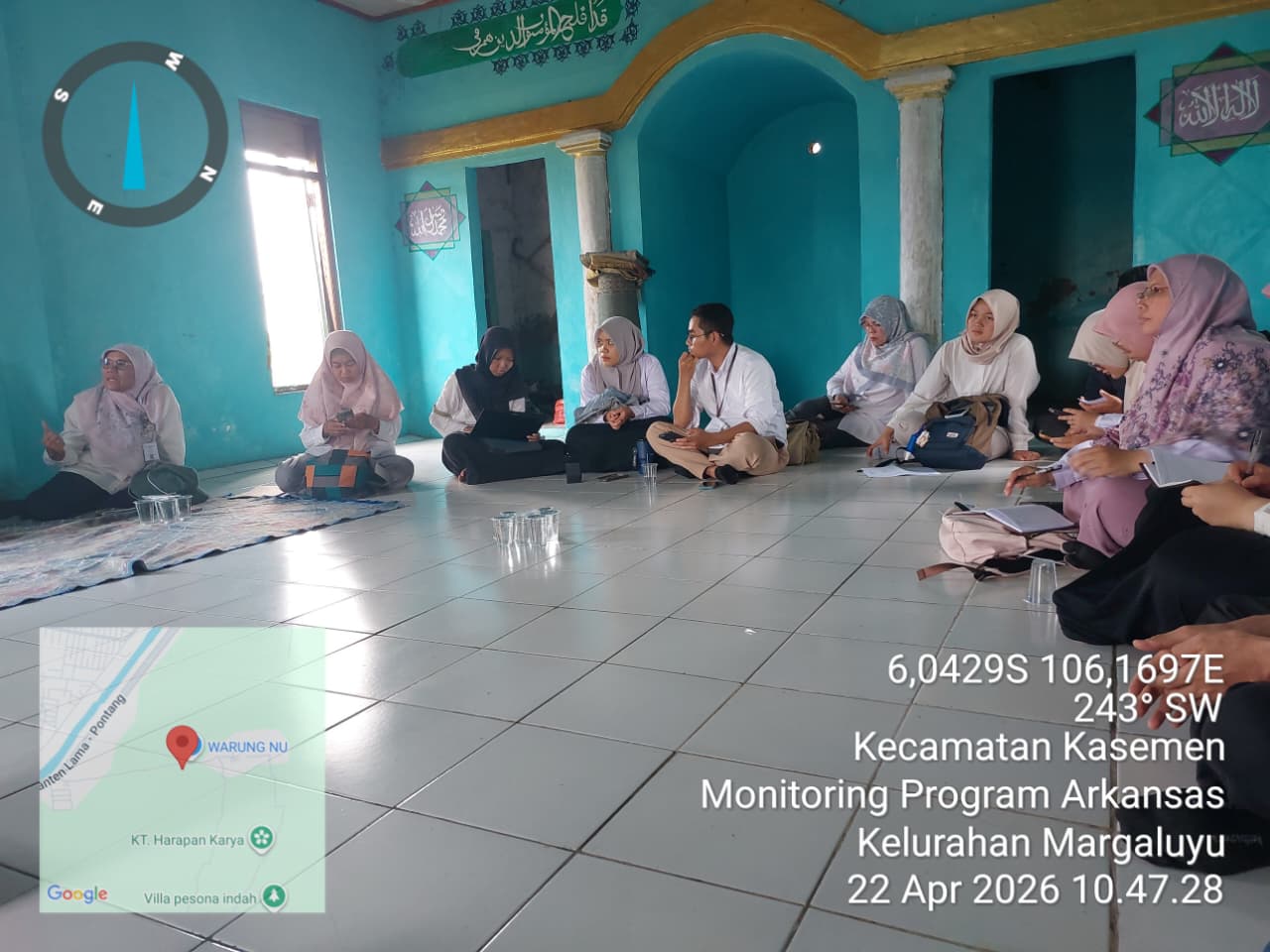 KEGIATAN MONITORING PROGRAM ARKANSA KELURAHAN MARGALUYU