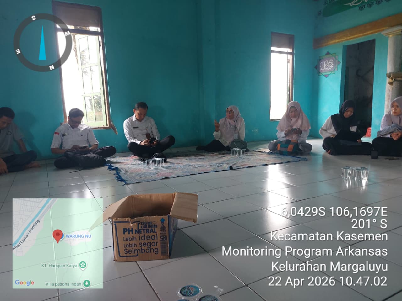 KEGIATAN MONITORING PROGRAM ARKANSA KELURAHAN MARGALUYU