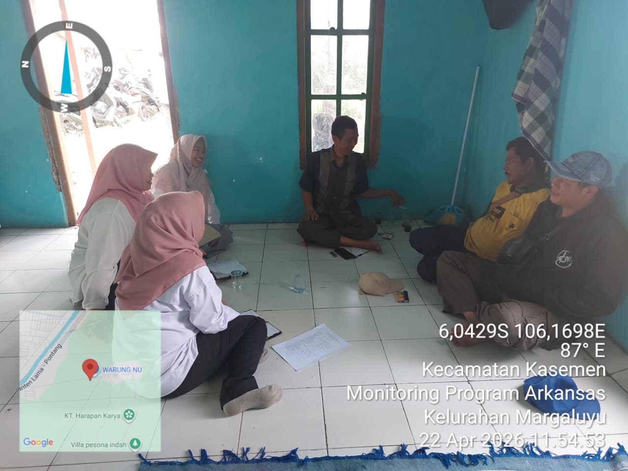 KEGIATAN MONITORING PROGRAM ARKANSA KELURAHAN MARGALUYU