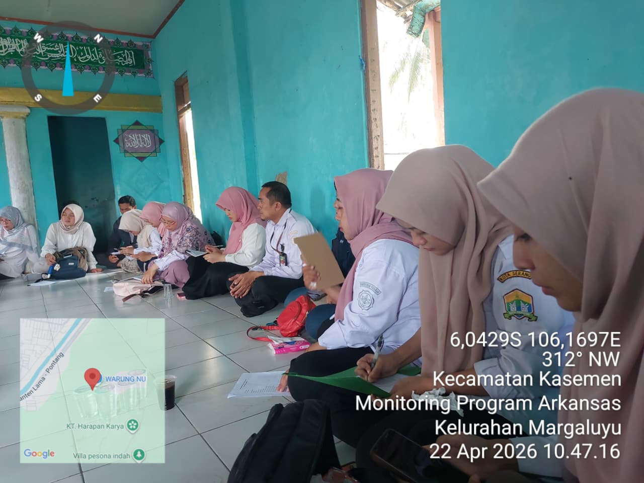 KEGIATAN MONITORING PROGRAM ARKANSA KELURAHAN MARGALUYU