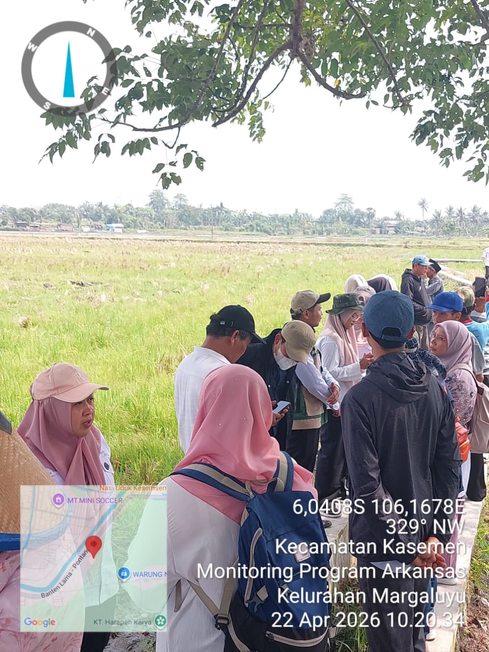 KEGIATAN MONITORING PROGRAM ARKANSA KELURAHAN MARGALUYU