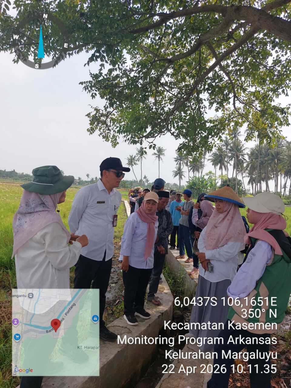 KEGIATAN MONITORING PROGRAM ARKANSA KELURAHAN MARGALUYU