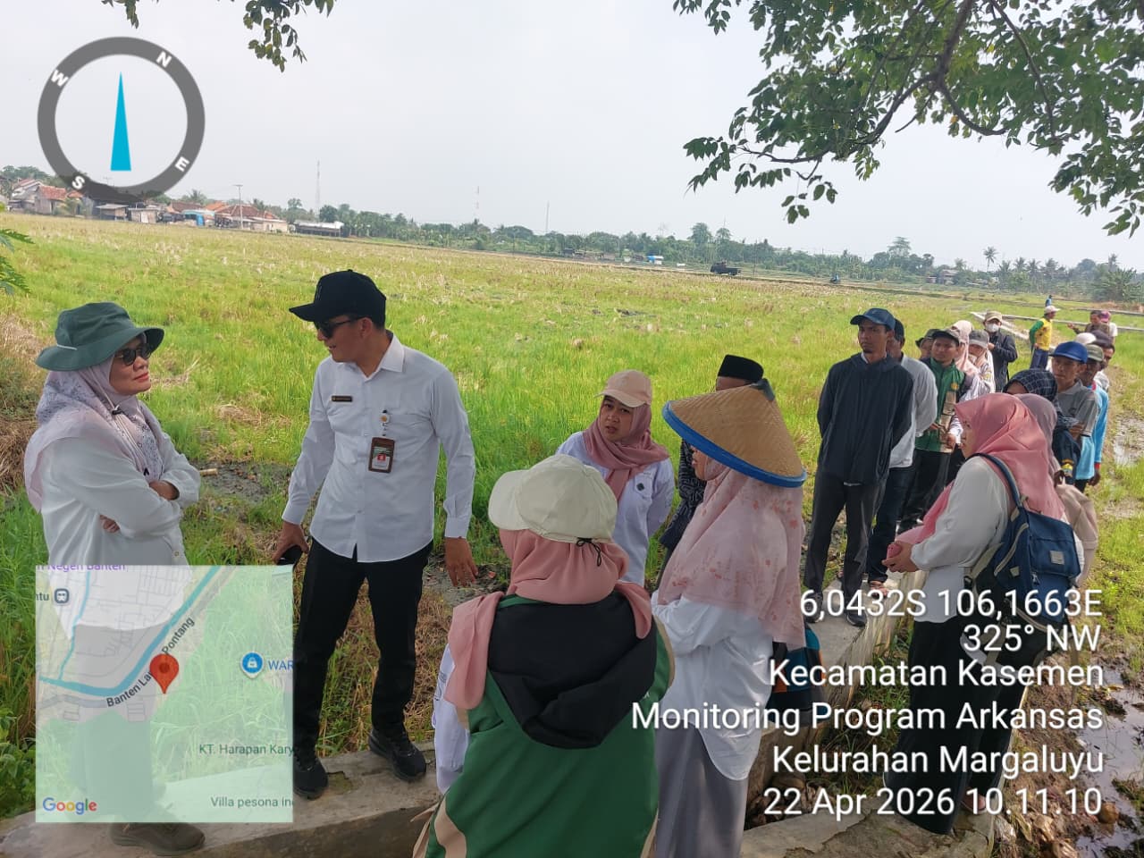 KEGIATAN MONITORING PROGRAM ARKANSA KELURAHAN MARGALUYU
